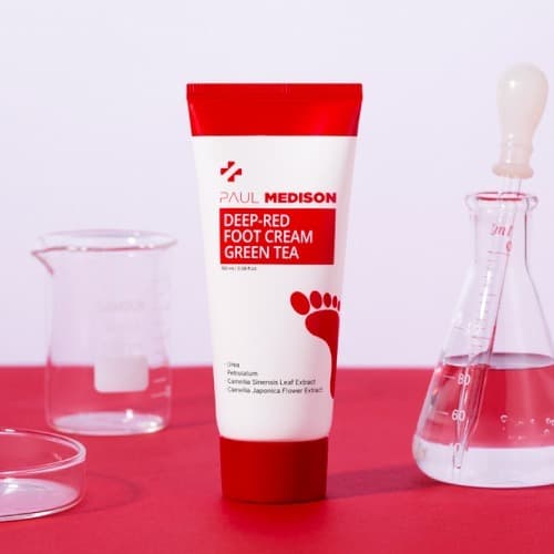 Dip Red krem uchun oyoq hidi yashil choy, 100ml