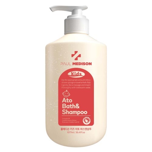 bolalar uchun Ato (uchun atopik teri) gel uchun cho'milish va shampun 2 1 hidi bolalar pudra, 1077ml