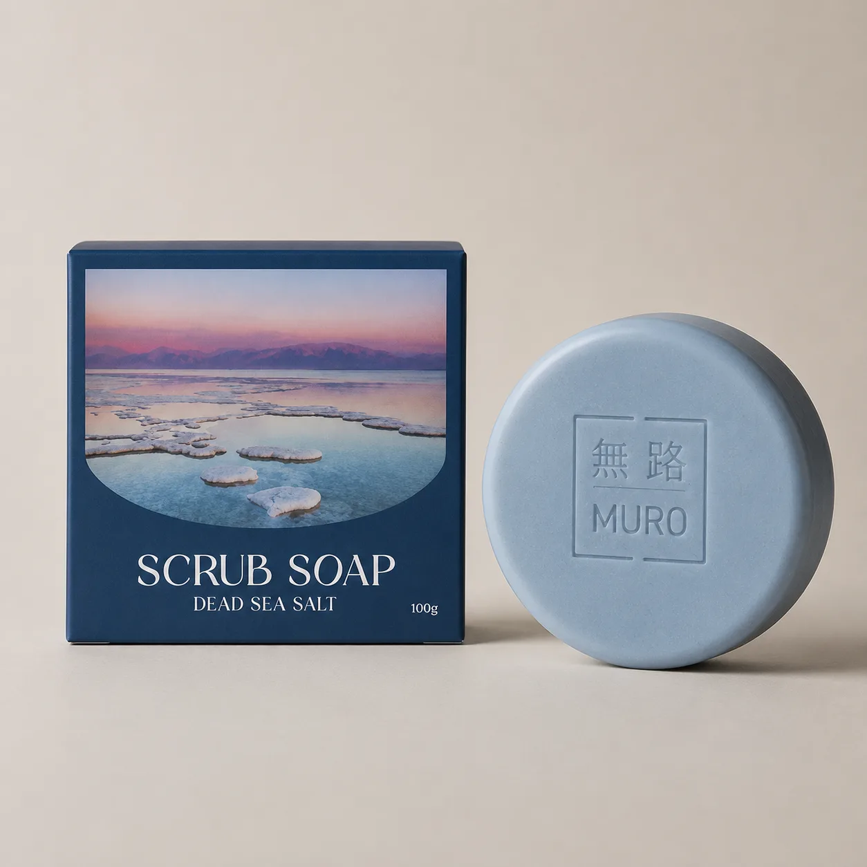 Dead Sea Salt Scrub Soap
